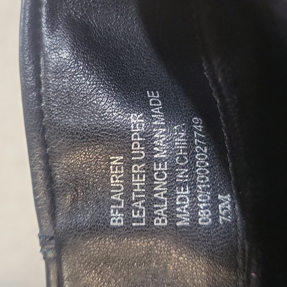 B. Makowsky Black Heeled Boots - Picture 6 of 6